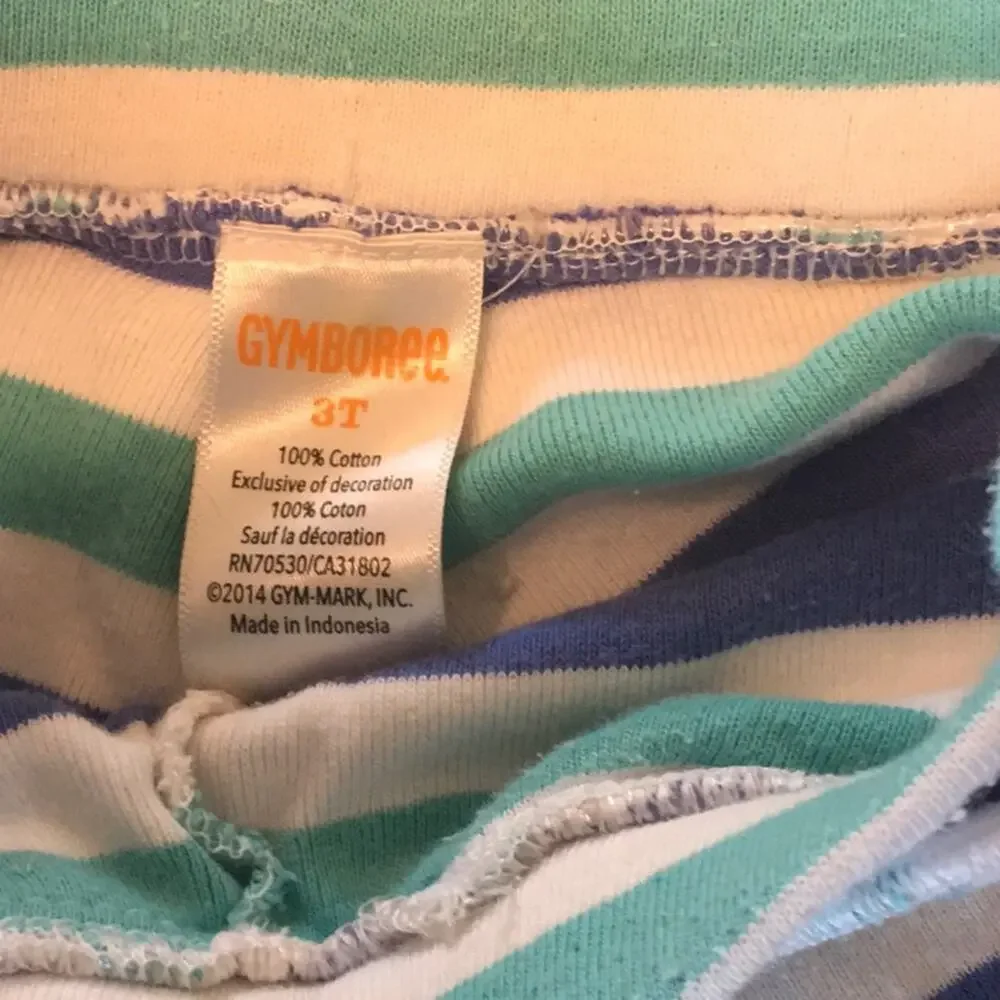Gymboree Striped Shorts Size 3T